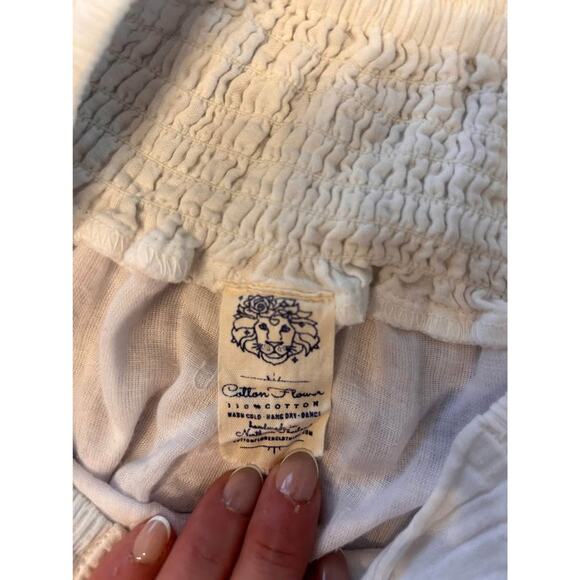 Sz L - Boho Hippie Cotton Pants - Picture 6 of 7